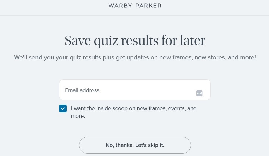 Warby Parker second image
