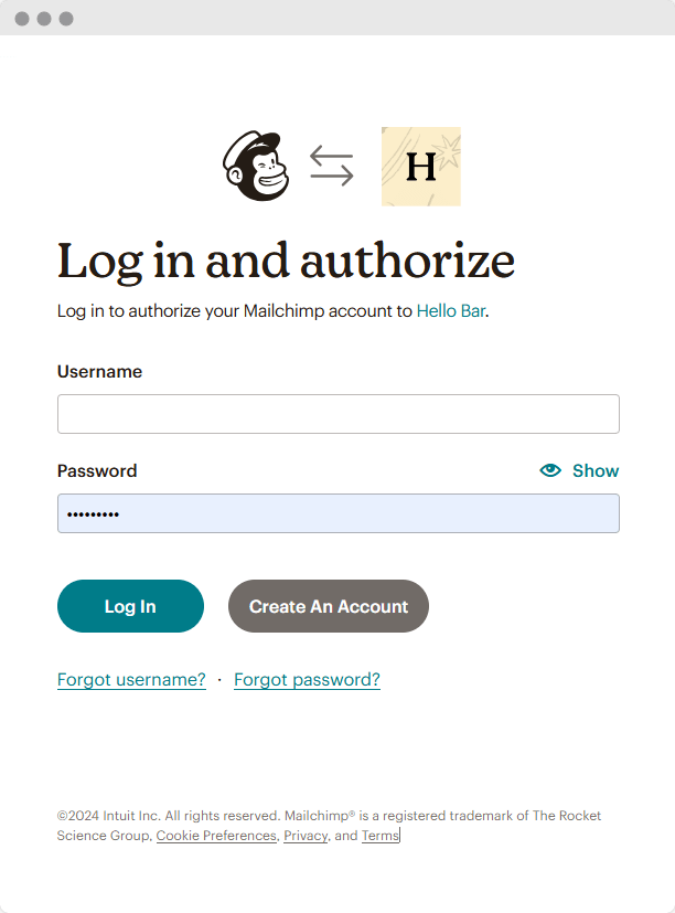 hb mailchimp login v1